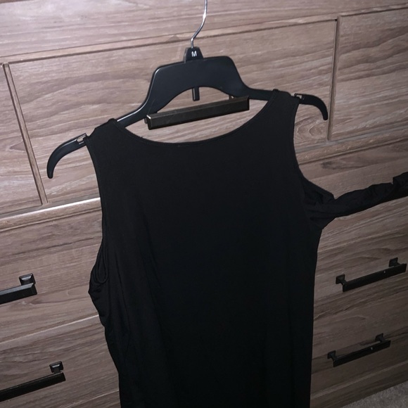 Boston Proper cold shoulder blouse - Picture 2 of 8